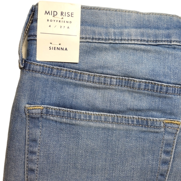 Lucky Brand Mid Rise Boyfriend Sienna 4/27A Ankle - Picture 6 of 9